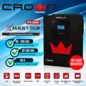 إنفرتر Crown Xavier 1.5kW